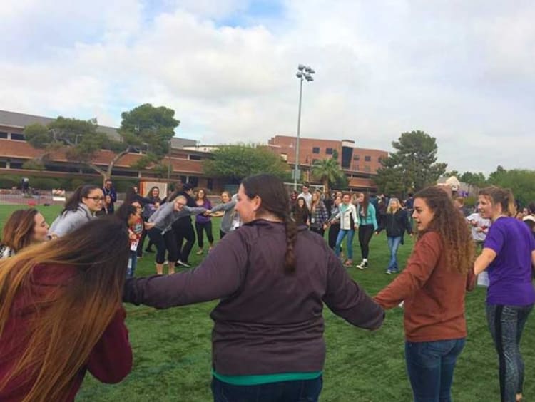 GCU students at boot camp