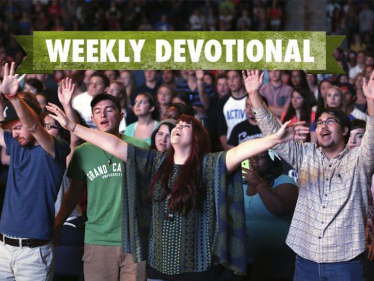 people singing worship
