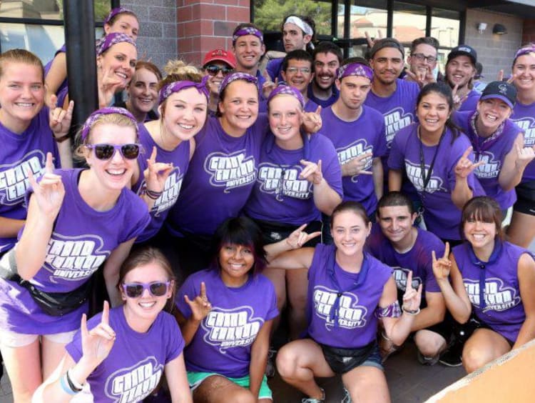 group of GCU students