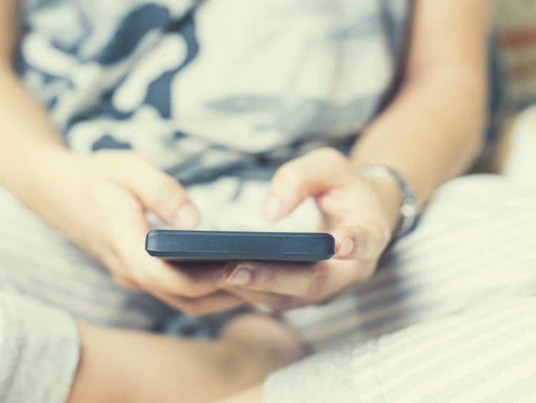girl on cell phone