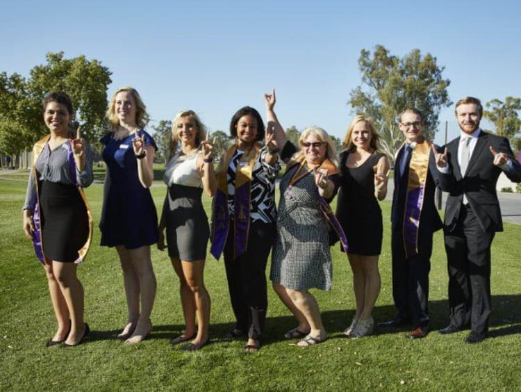group of delta mu delta students