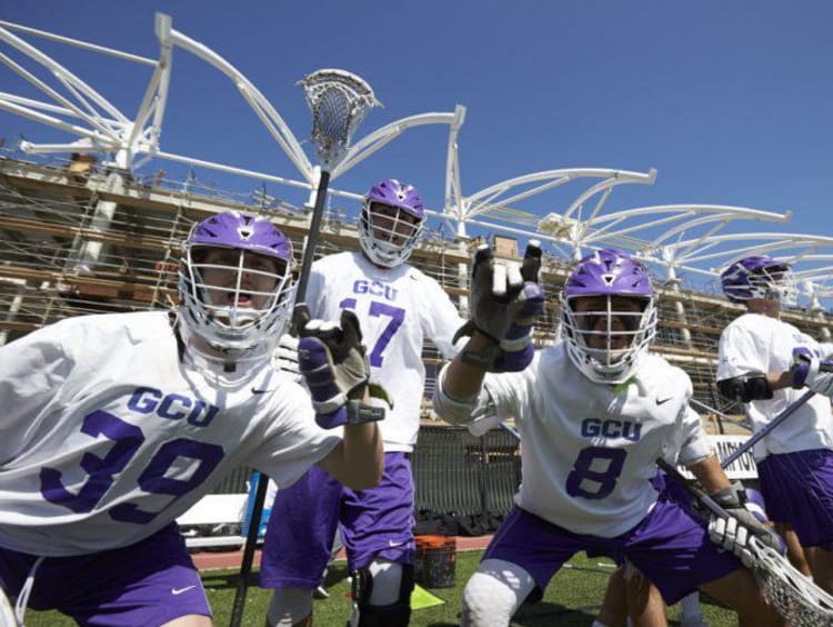 GCU’s men’s lacrosse team