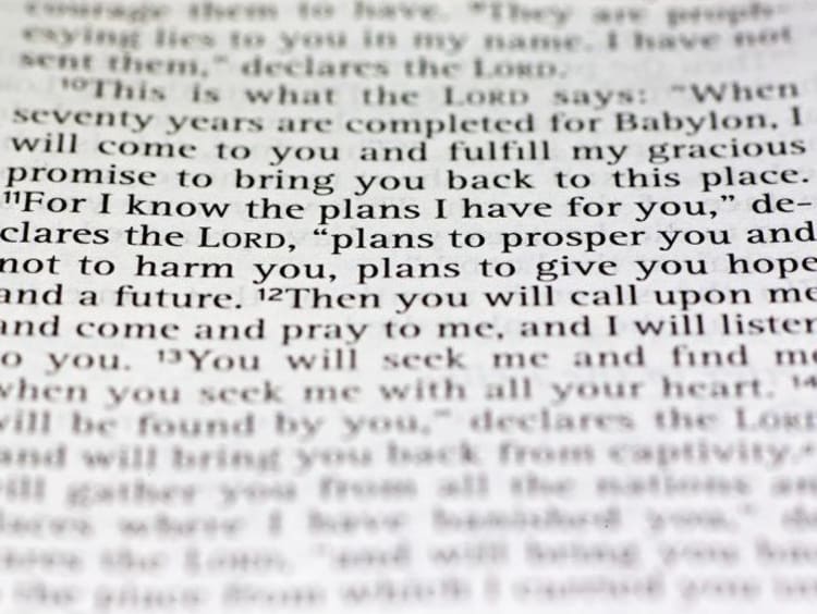 Jeremiah 29:11