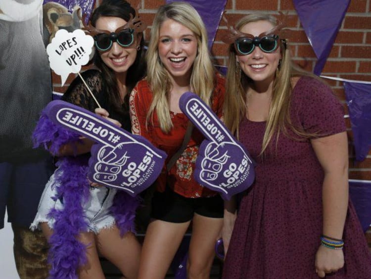 GCU students having fun