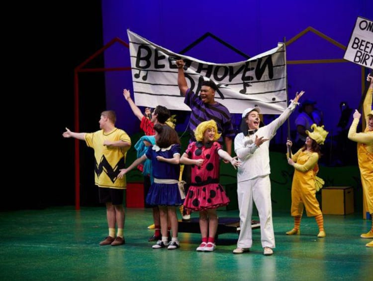 The cast of 'You’re a Good Man, Charlie Brown"