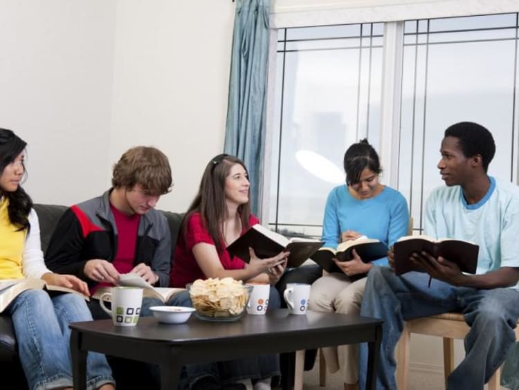 A youth Bible study