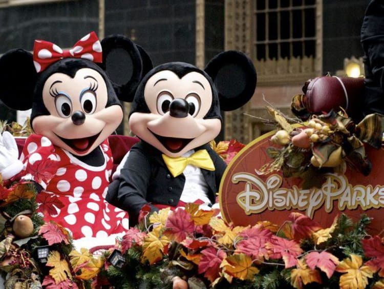 minnie and mickey mouse