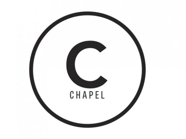 Simple C in circle chapel logo