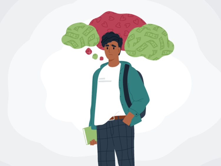 title graphic for the college major survey