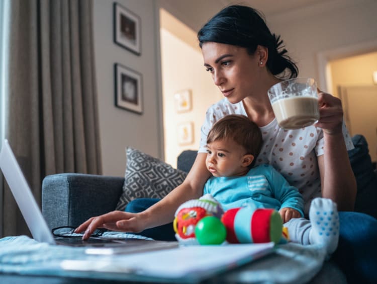 Woman balancing life and earning doctoral degree