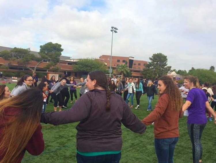 GCU students at boot camp