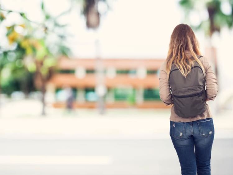 Student returning to classes