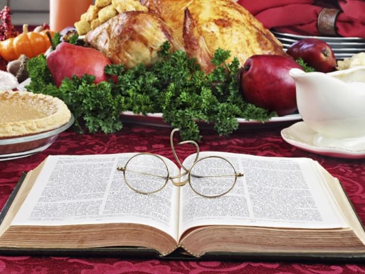 turkey and a bible