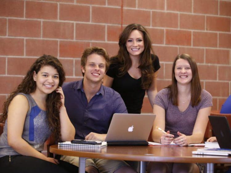 group of GCU students