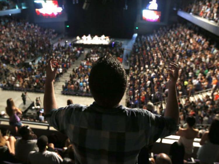 GCU students in the Arena