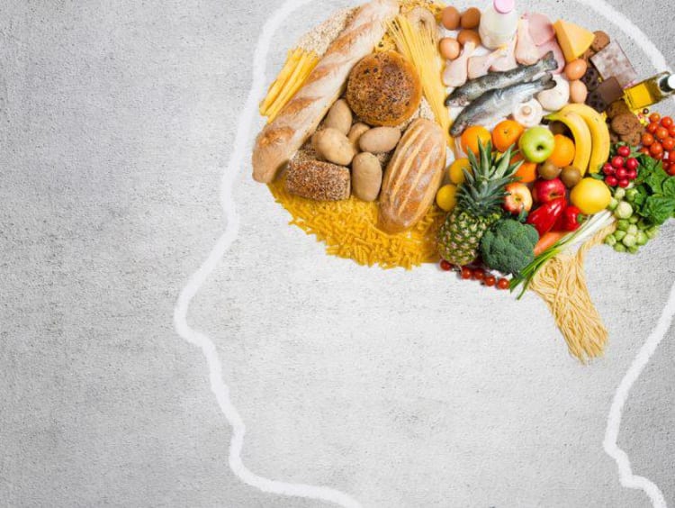 food in the shape of a brain