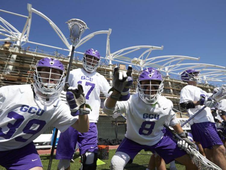 GCU’s men’s lacrosse team 