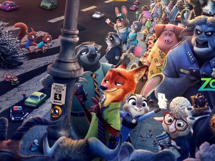 zootopia movie poster