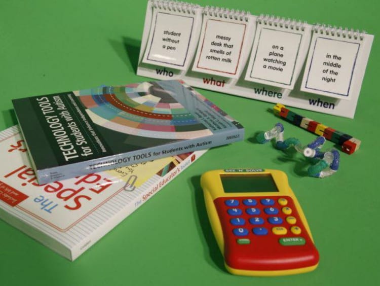 calculator and textbooks