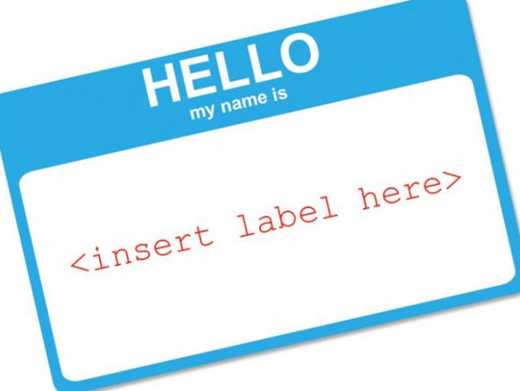 name tag