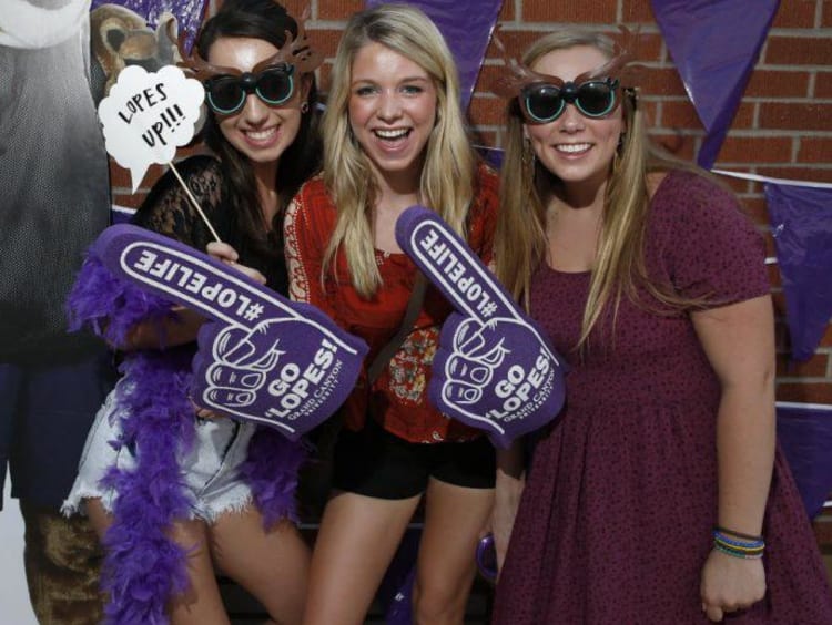 GCU students having fun