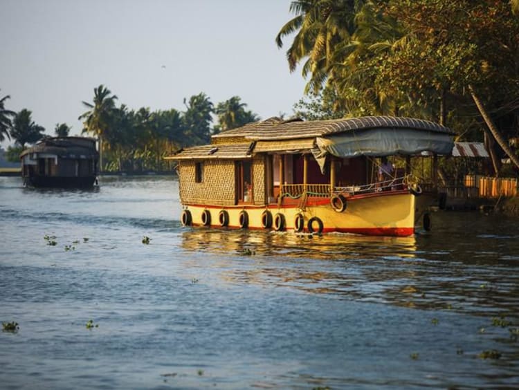 a boat on the water