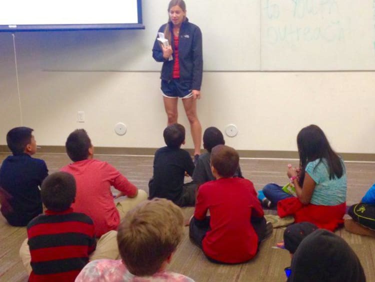 kids in a classroom