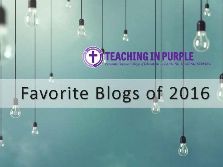 Teaching in Purple favorite blogs of 2016