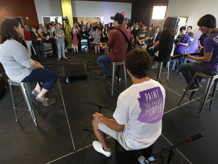 Students in GCU's Center for Worship Arts