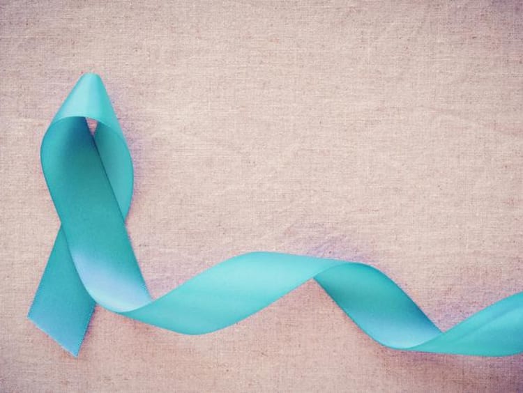 Sexual assault awareness month ribbon