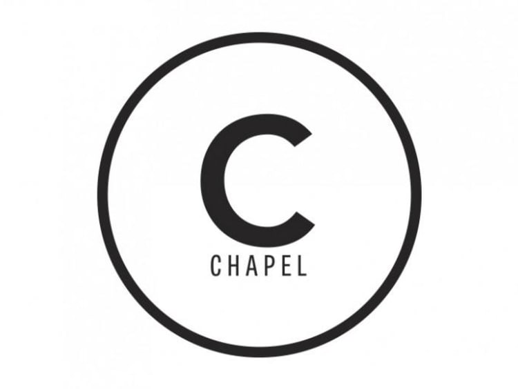 Simple C in circle chapel logo