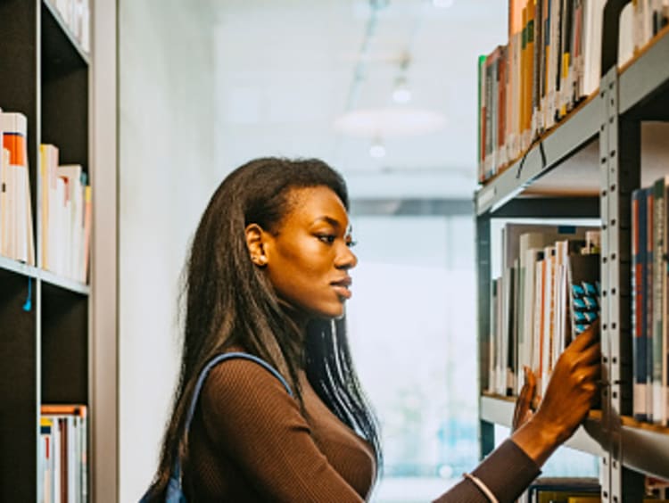 Doctoral transfer student searches for a book