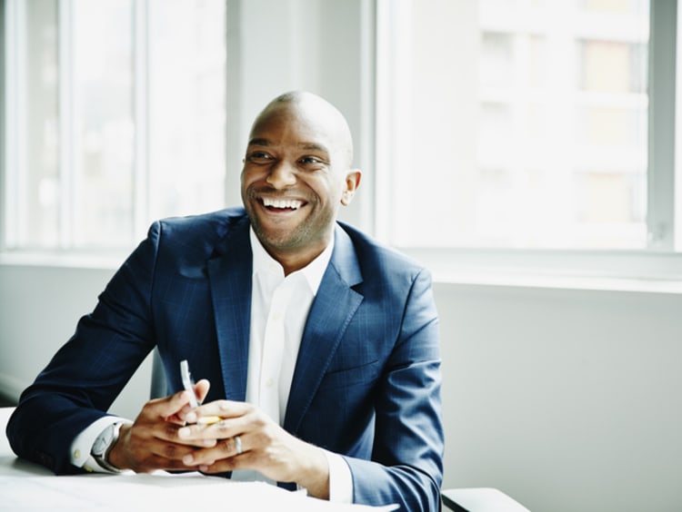 Man uses his religious faith to interact with others at his job