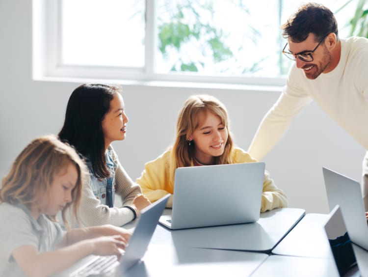 Computer-based learning in an elementary school