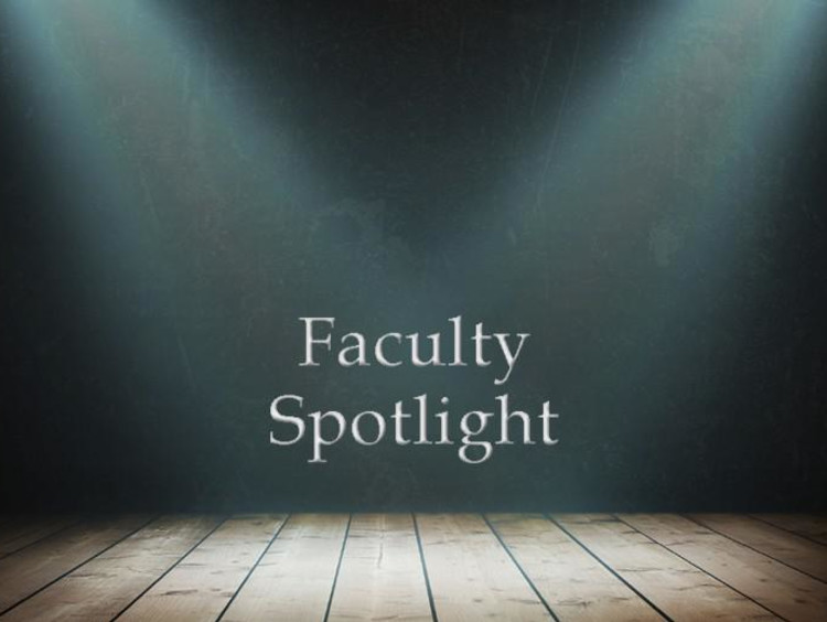 Faculty spotlight on stage