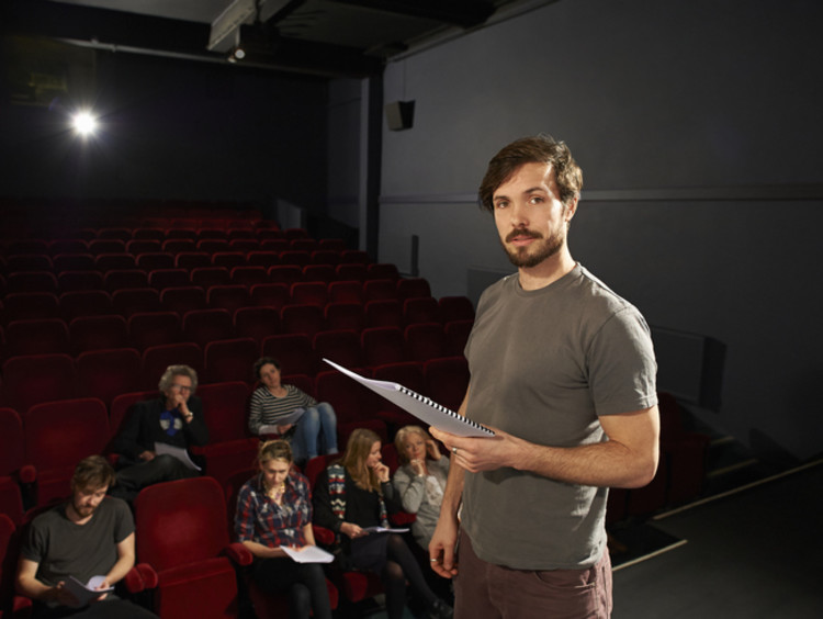 actor on stage