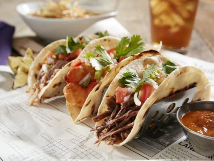 Tacos from Canyon 49 Grill