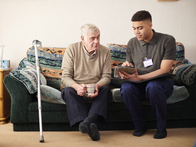 A Social Worker in Elderly Care