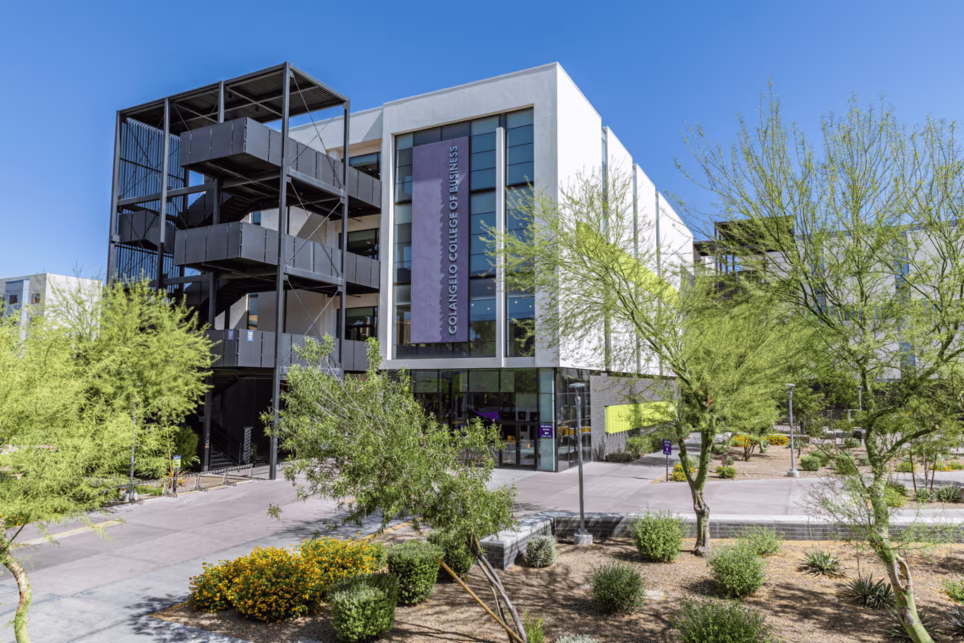 photo of exterior of ccob building.