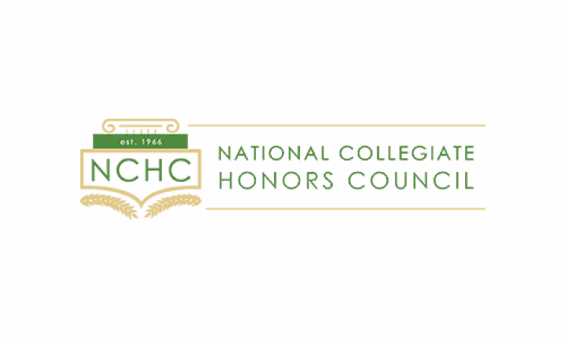 National Collegiate Honors Council logo.
