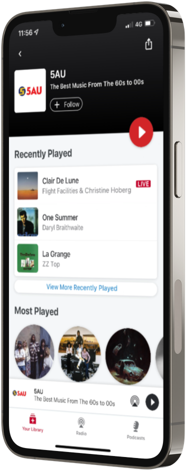 Listen to 5AU on iHeart