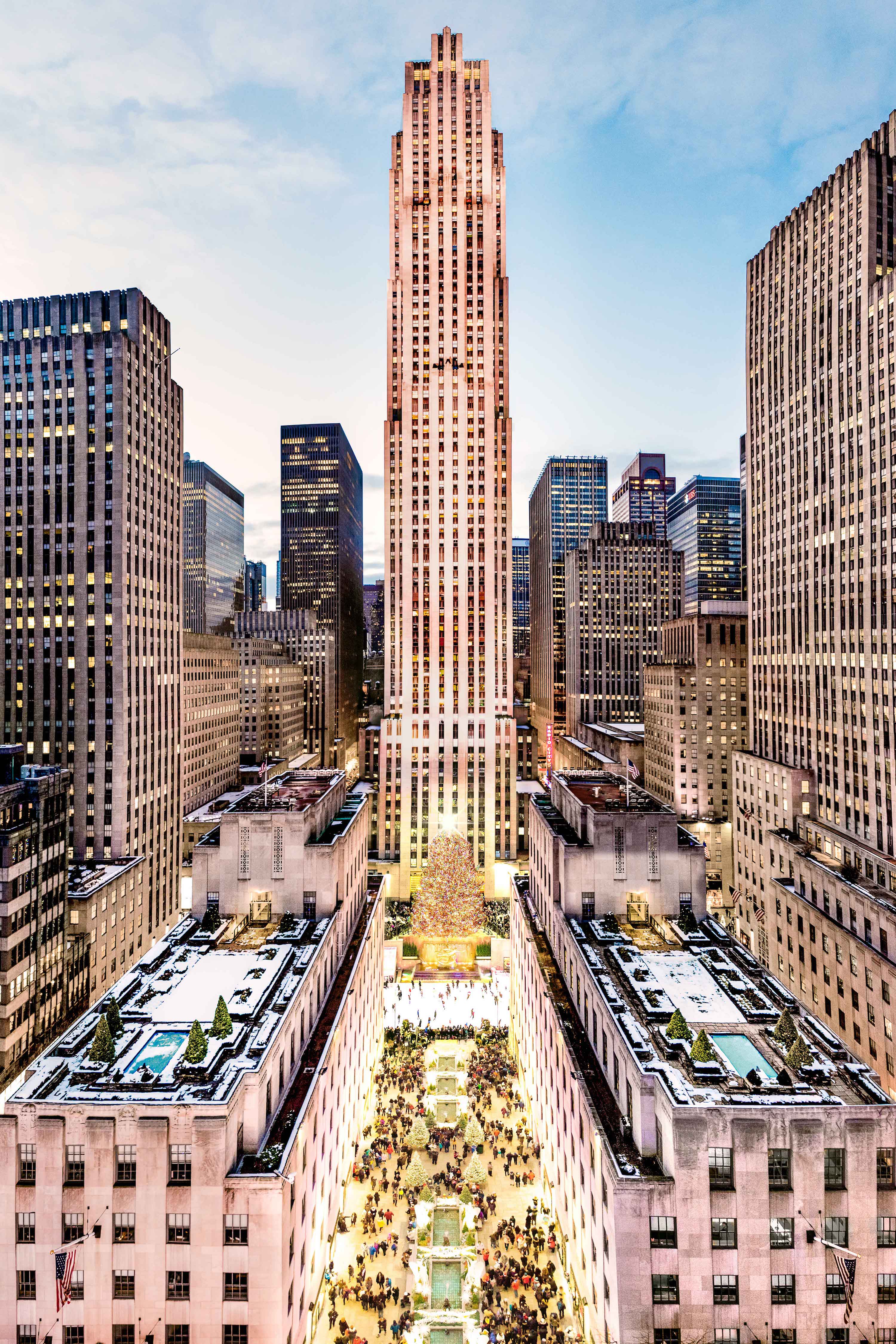 gray malin x rockefeller center tree gray malin