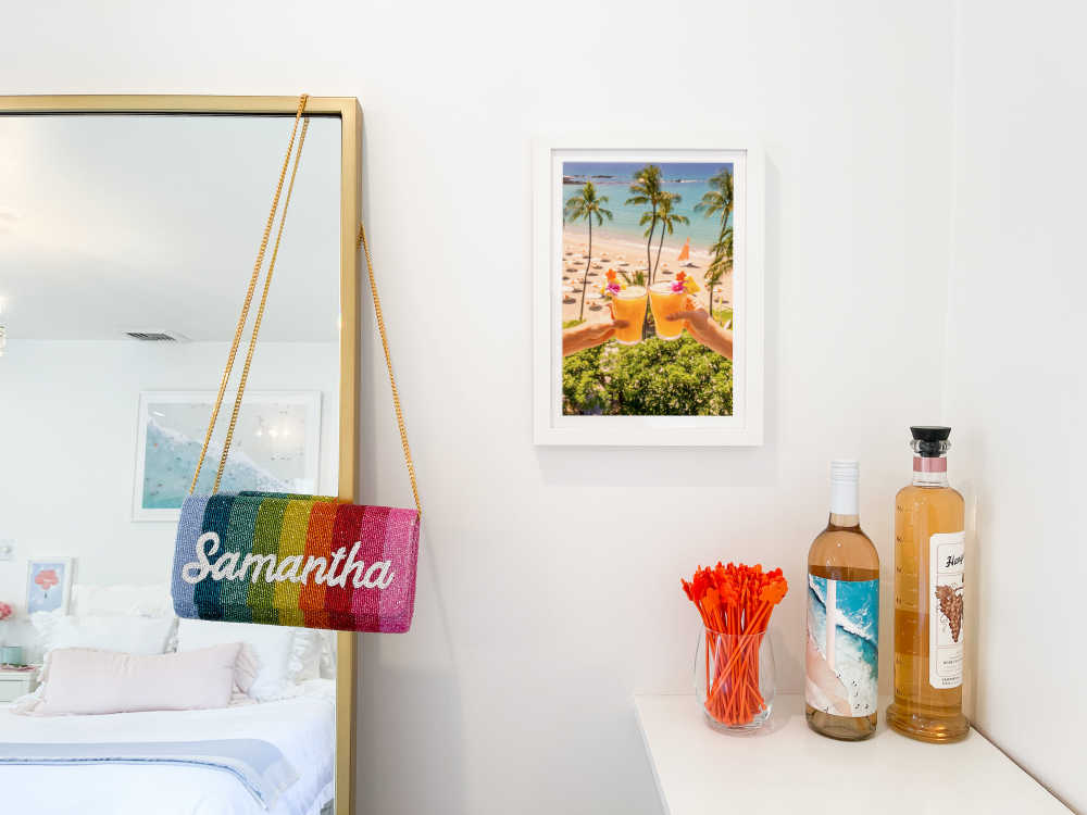 See How Samantha Of Preptista Styled Gray Malin Minis In Her Bedroom In Los Angeles Gray Malin