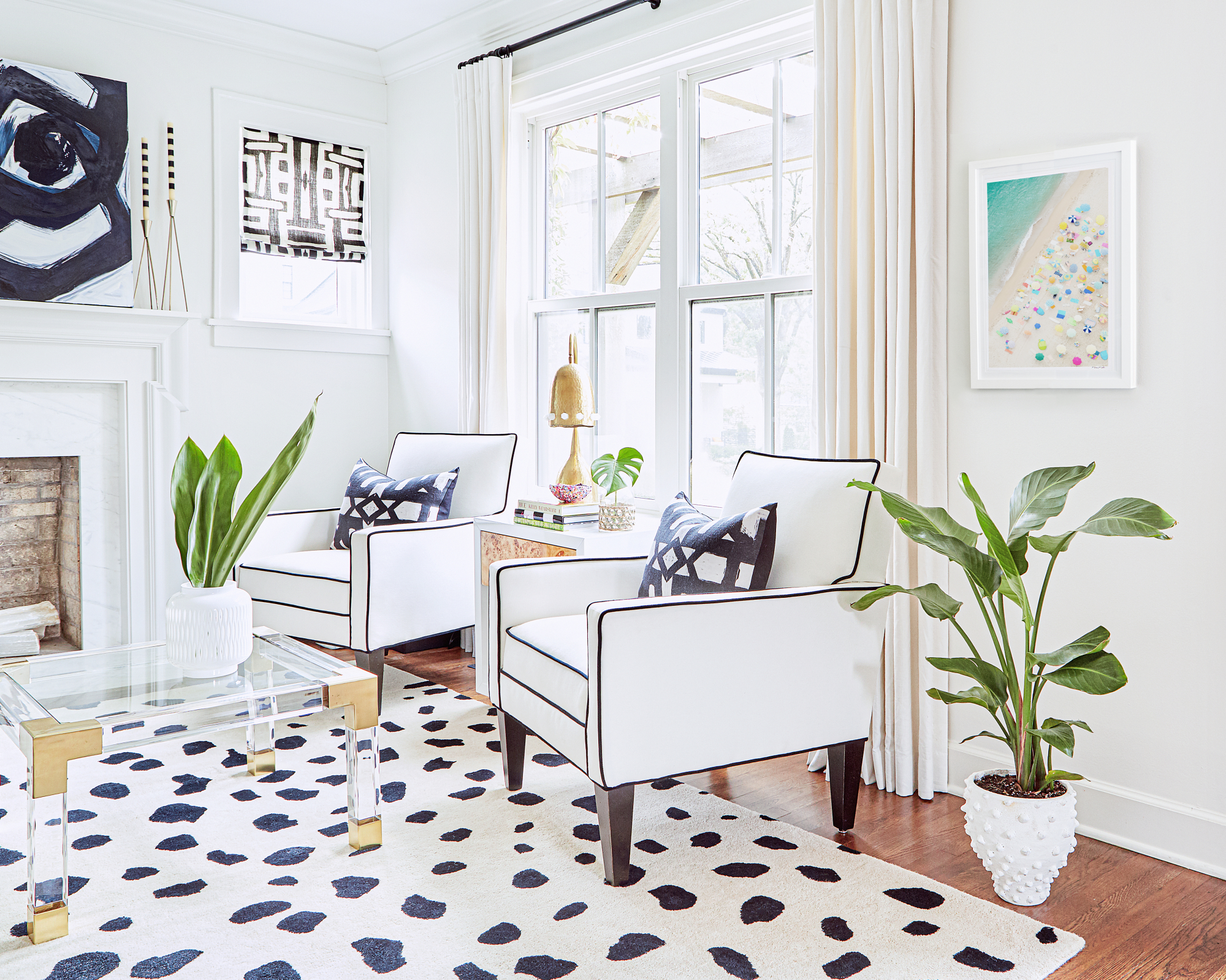 Start With Art Adding A Pop Of Color To Your Living Room With