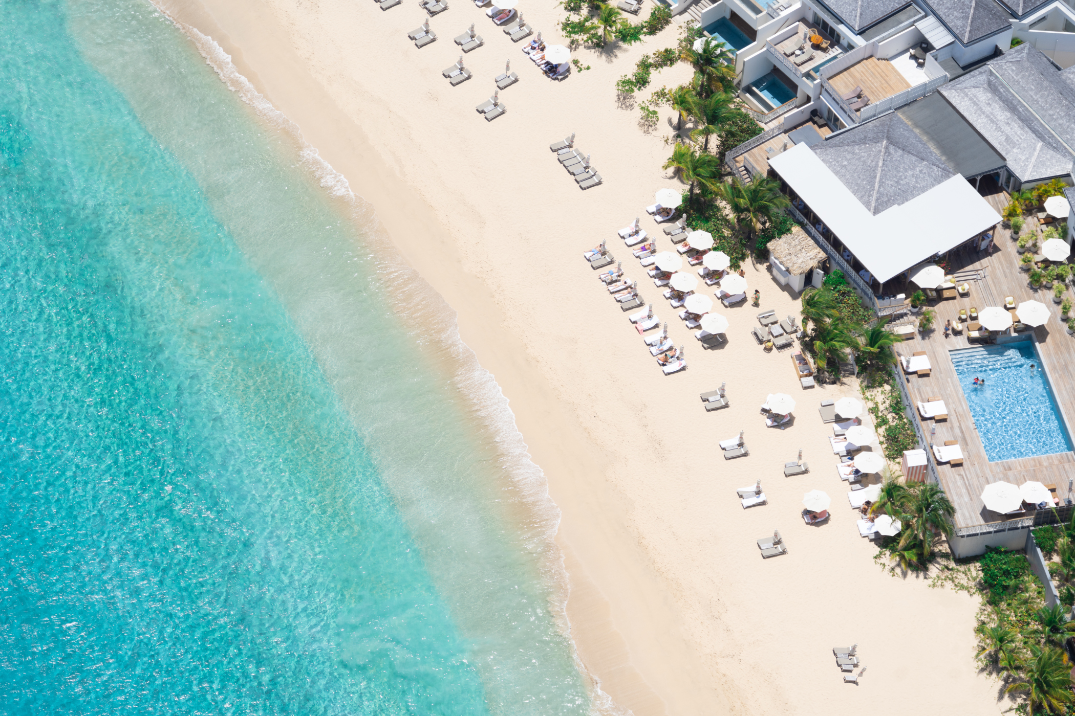 Flamands Beach, Beaches in St Barts