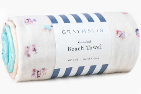 Beach Towels Gray Malin