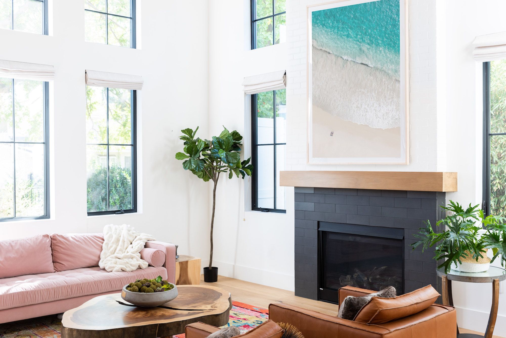 Large Scale Art Styled In A Dreamy Home | Gray Malin