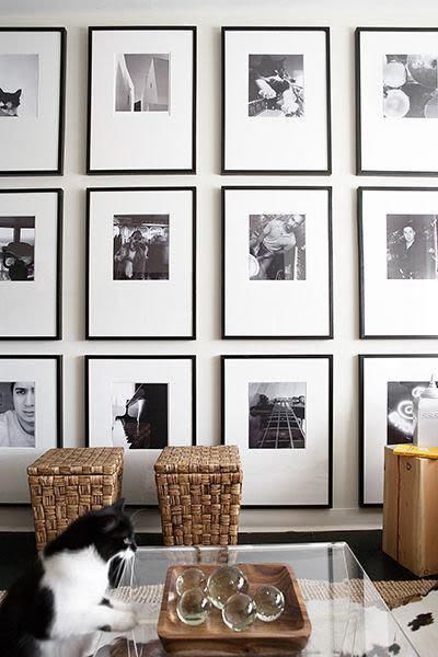 How to Make a Statement Wall with Over-sized Photos