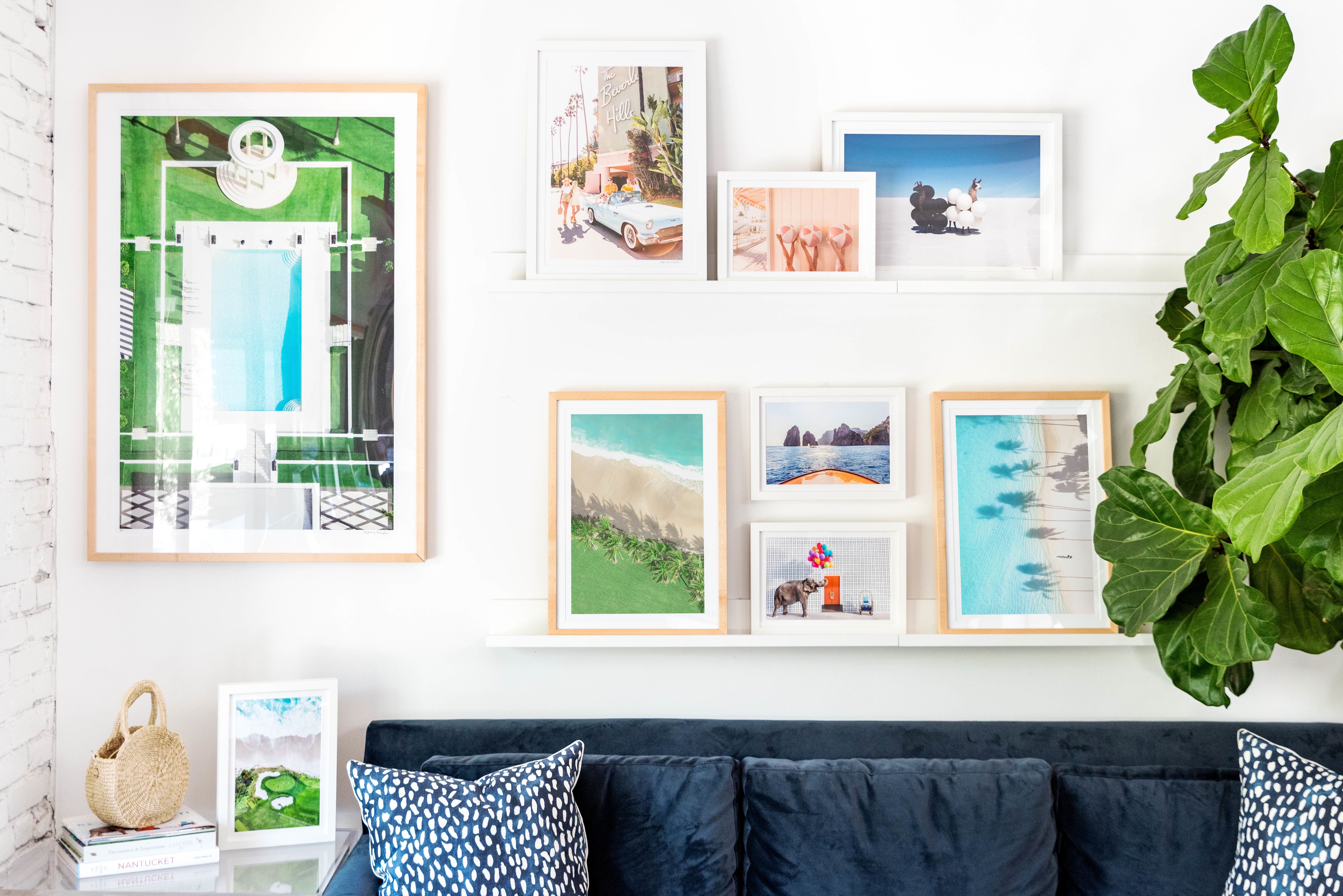 5 Ways to Style Miniature Art Prints in Your Home | Gray Malin