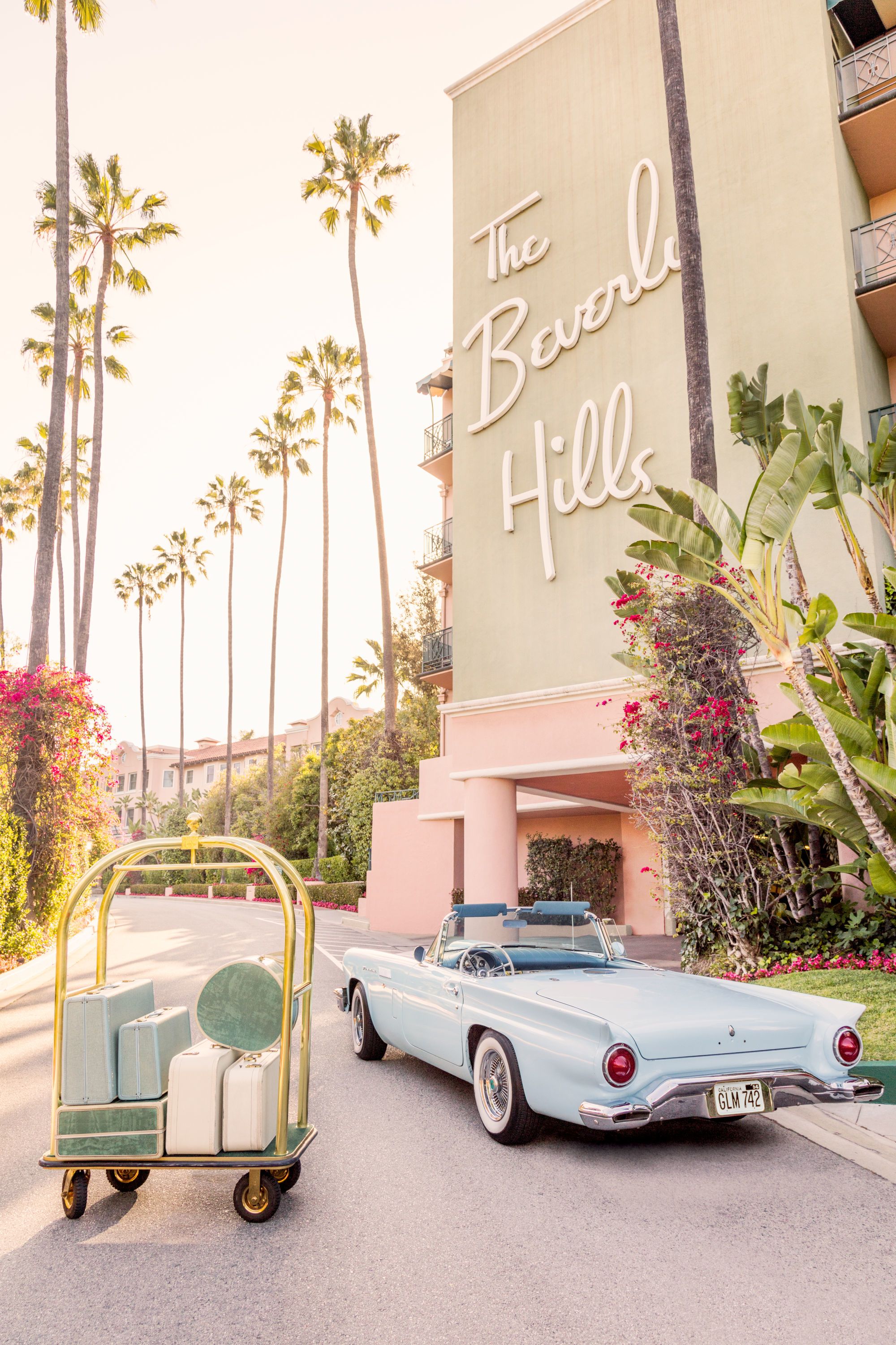 Gray Malin At The Beverly Hills Hotel